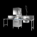 Hobart ECO-H604-32B Ecomax Hood-type Dishwasher